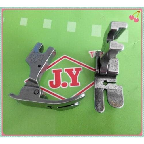 2PCS Flat sewing machine parts 522 with knife cutting knife presser foot 522 presser foot with knife presser foot