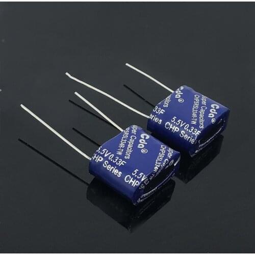 5.5V 0.33F Fala capacitance Combined capacitor 5.5V 0.5F Supercapacitor 17.5*8.5*13