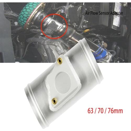 Air Flow Sensor Adapter Performance Air Intake Meter Mount 63 70 76mm for TOYOTA for MAZDA 3 6 for SUBARU SUZUKI SWIFT JIMNY MAF