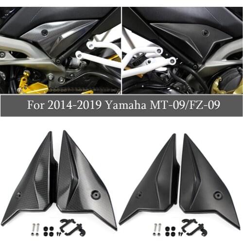 Side Panel For Yamaha MT09 FZ09 MT-09 FZ-09 MT FZ 09 Seat Cover Fairing Cowl Plate 14 15 16 17 2018 2019 2020 Motor Accessories