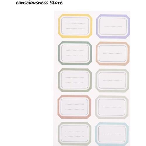 10sheets/set Transparent Self-adhesive Film Book Cover Slipcase Safety Waterproof Material For School Students