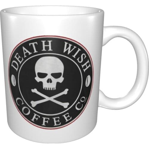 Death Wish Coffee Logo Mug Coffee Cup Coffee Mug Lemonade With Tap Shot Glasses Big Tea Cup