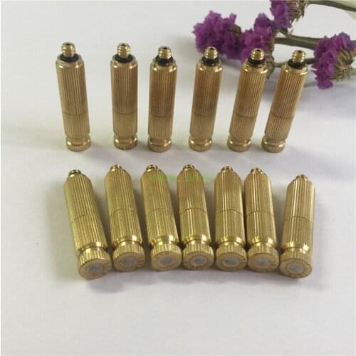 H253 High pressure nozzles misting 25-120bar mist head with filter cotton inside for patio mist cooling spray kits 50pcs/pack