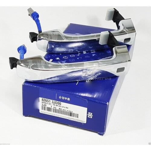 OEM 826513JD00 = (826513J200) Front Door Handle Set Outside LH RH For Hyundai VERACRUZ 2006 2007 2008 2009