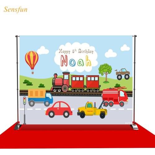 LEVOO new custom photography Toy Drawing child truck birthday new born photography backdrop camera fotografica
