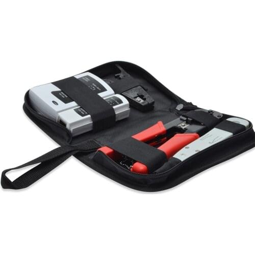Linkwylan Network Tool Kit Tool Set RJ11 RJ12 RJ45 Crimping Tool LSA Punch Tool Cable Stripper Cable Tester