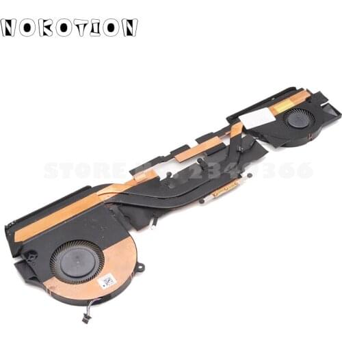 NOKOTION Radiator For Acer VN7-792 VN7-792G PC CPU GPU Cooling System Heatsink fan