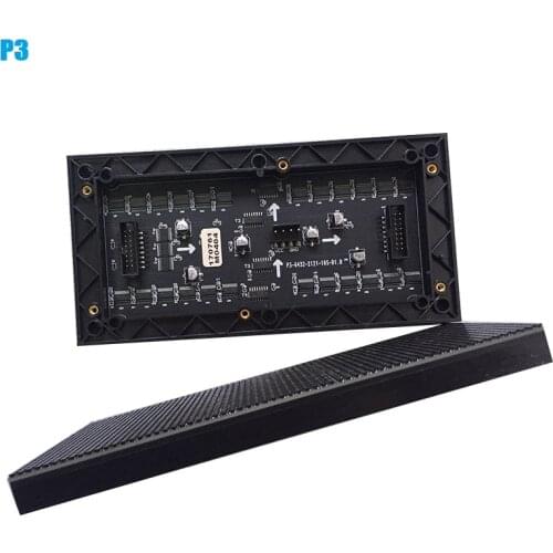P3 RGB Panel HD Screen 64x32dot Matrix Indoor SMD Led Module 192x96mm Full Color 3 in 1 LED Display Wall