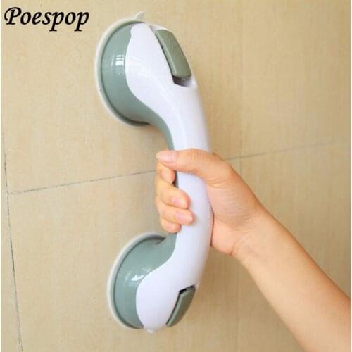 POSEPOP Super Grip Handle Bathroom Suction Grab Bar Handrail Safety Shower Tub Support Anti Slip Handrail For Bathrooms
