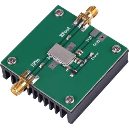 1PC 915MHz 4.0W 60dB RF Power Amplifier Broadband SMA Female Connector For VHF UHF HF FM Low Noise Amplifier Transmitter Module