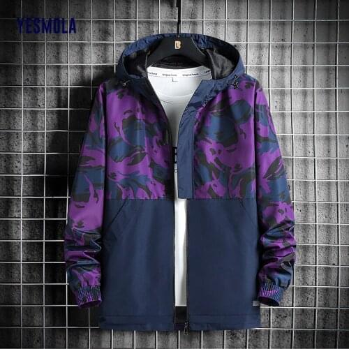 YESMOLA Mens Camouflage Jackets