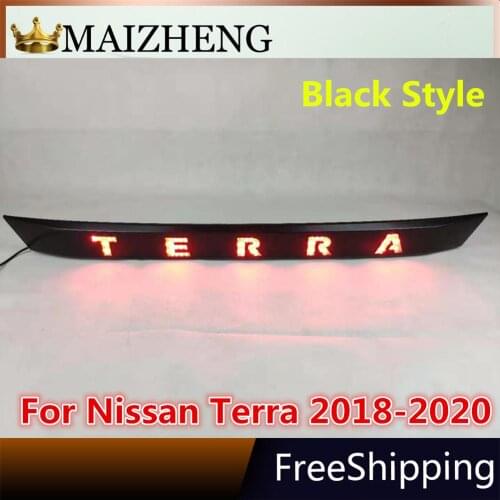 Rear Bumper trunk Tail Light For Nissan Terra 2018 2019 2020 LED Taillight Reflector Brake Lamp Warning Signal Driving Fog Lamp