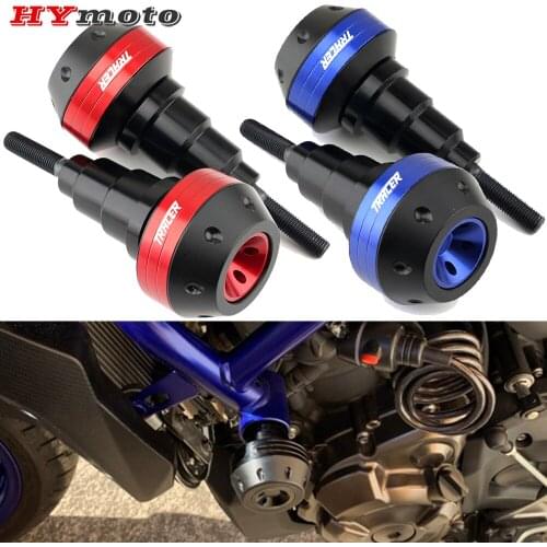 Motorcycle CNC Frame Slider Crash Pad Falling Protector Guard For Yamaha TRACER900 Tracer 900 GT Engine Protection Sliders Cover