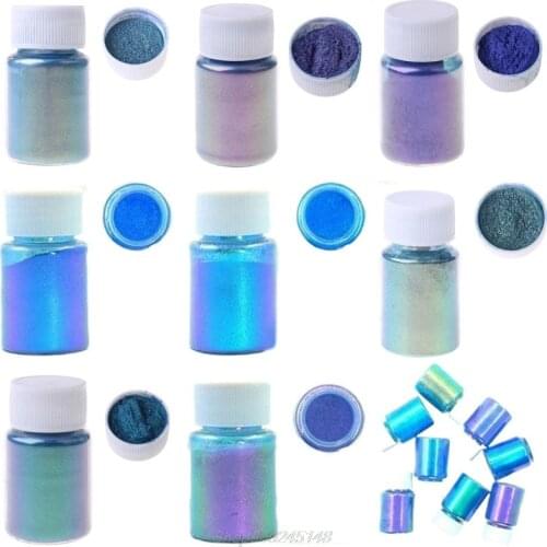 Mirror Chameleons Pigment Pearlescent Epoxy Resin Glitter Magic Discolored Powder Resin Colorant Jewelry Making Tools Dropship