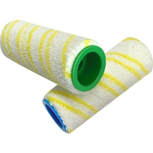 1 pair of roller brush main cleaning brushes suitable for KARCHER FC3D FC5 floor cleaner KARCHER FC3D FC5 sweeper cleaning acces