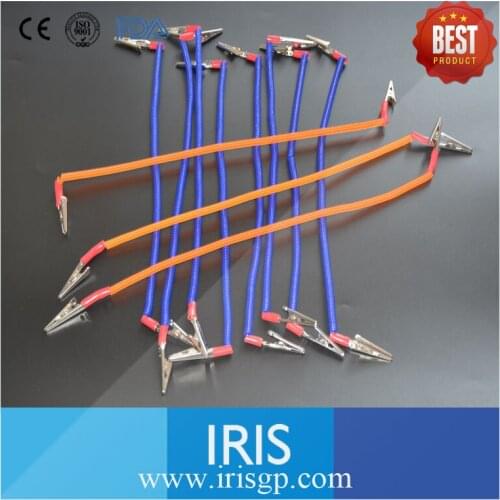 200 Pieces Disposable Dental Flexible Plastic Spring Bib Clip Napkin Holder with Wholesale Price