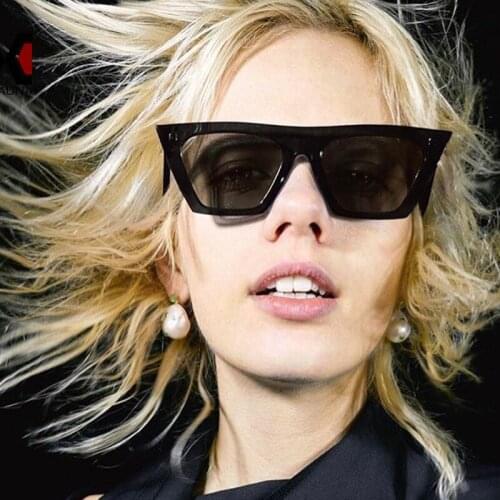 2020plastic vintage luxury sunglasses female sweet color lens classic retro outdoor travel lenses sun mujer UV Women ins Popular