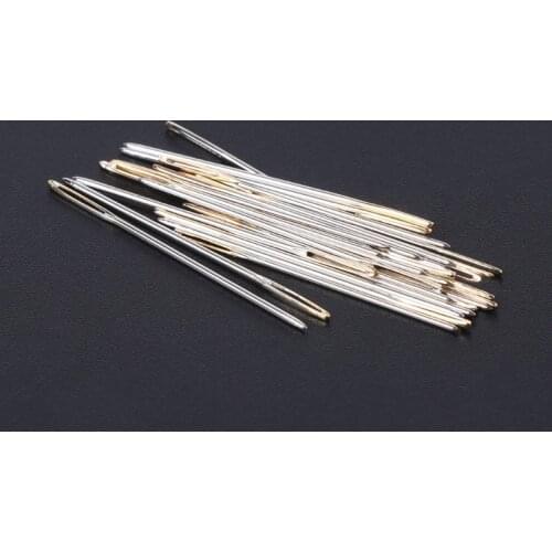 30Pcs Tail Embroidery Fabric Cross Stitch Needles Size 22 24 26 For 9 11 14CT-S001