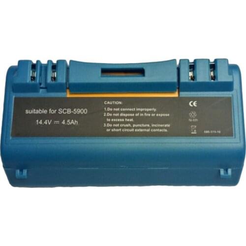 AD-14.4V 4.5Ah Ni-Mh Replacement Vacuum Cleaner Battery For Irobot Scooba 330 340 350 380 385 390 5900 5800 Robotic Battery Part