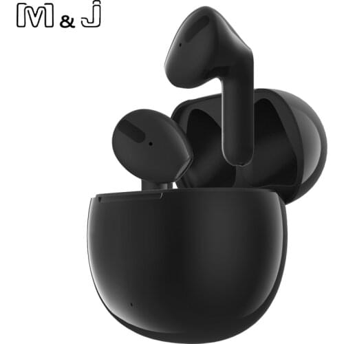 M&J Air Pro TWS Wireless Bluetooth Earphones Touch Control Mini Headphones with Mic Sports Waterproof Earbuds For Xiaomi iPhone
