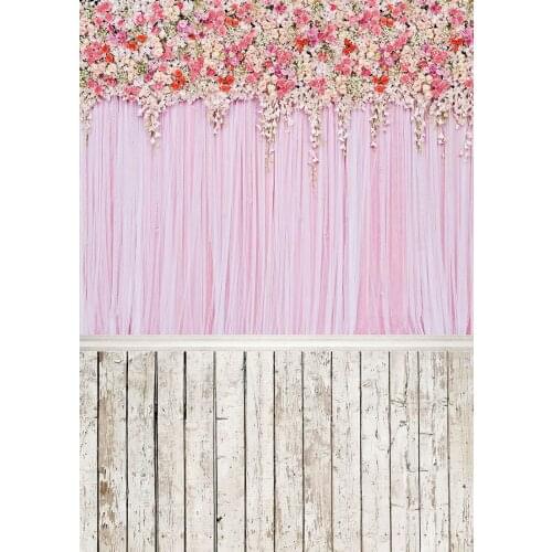 Wood texture pink wedding curtain Valentines Day sunshine wedding photo photo photo background