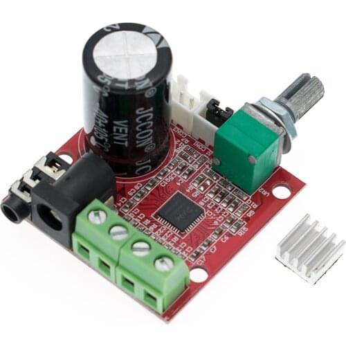 Hot Sale 12V Mini Hi-Fi PAM8610 Audio Stereo Amplifier Board 2X10W Dual Channel D Class Lowest Price