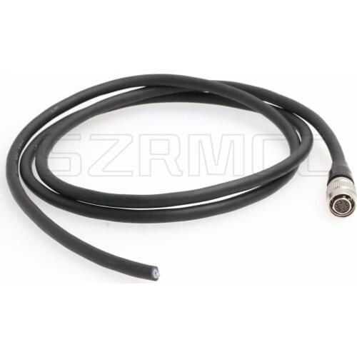 HR10A-7P-6S Hirose 6 pin Female to Open end Shield I/O and Power Cable for Basler Sony AVT GIGE CCD Cameras