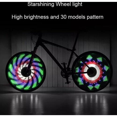 2PCS Waterproof AAA battery Bike Tail Signal indicator Light Brake Turn Signals Blinker LED Light Beads Bicycle Rear Light