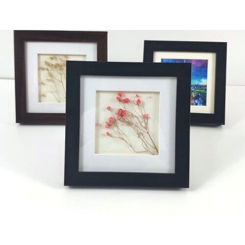 Oil Painting Hollow Photo Frame Cardboard Preservation of Art Work Dried Flowers Specimens Home Decoration Student