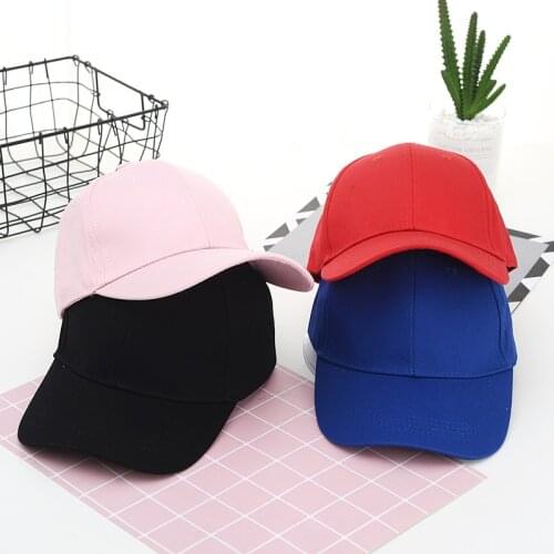 Solid Summer Cap Branded Baseball Cap Men Women Dad Cap Bone Snapback Hats for Men Bones Masculino