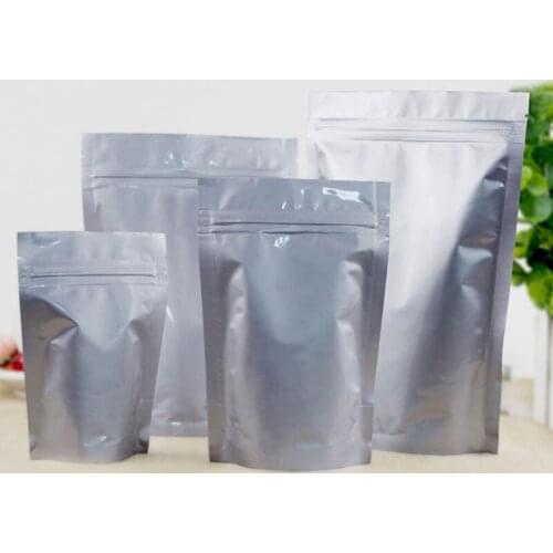 300pcs 21x31+5cm Foil Stand Up Ziplock Bags Clear Plastic Bags Pe Zip Lock Bag For Cloth/food/gift/Jewelry Packaging Display Bag