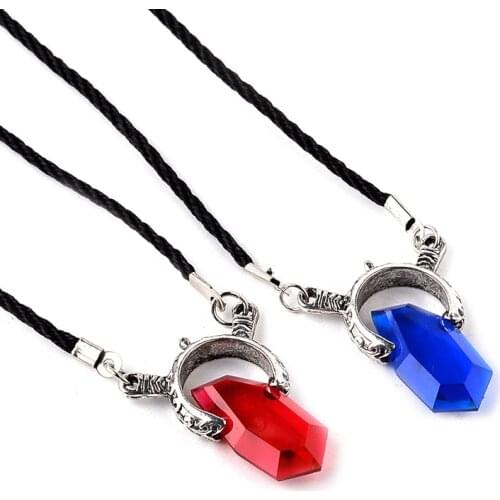 Lucky Game Film Demon Hunter Logo Couple Soul Stone pendant Necklace Love Woman Mother Girl Gift Wedding blessing Jewelry