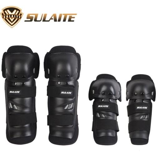 SULAITE 1 Set Cycling Skating Moto Protective Gear Pads Knee Elbow Pads Wrist Guards Outdoor Sport Safety Protector for Adults
