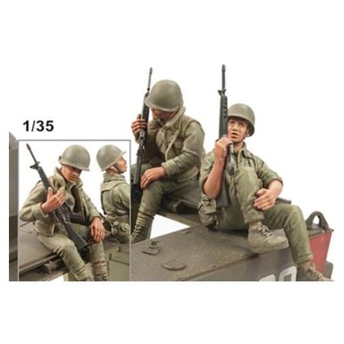 1/35 Resin Model Building Kit Figure Soldiers