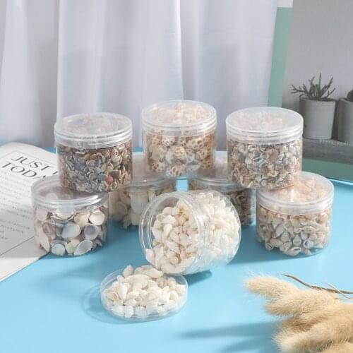 1 Box Natural Conch Shells Mini Conch Corn Screw Wall Deco DIY Aquarium Landscape Seashells Crafts party Decor Wedding supply