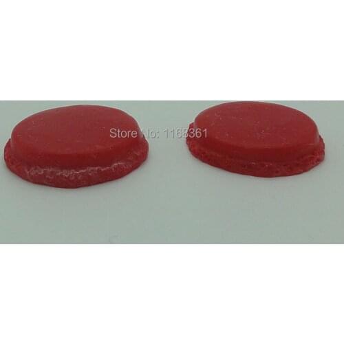 1pcs/lot resin flat back red Macaroon bread 24mm Cabochons Jewelry Mobile Phone Hairpin Headwear DIY Accessories B203-5