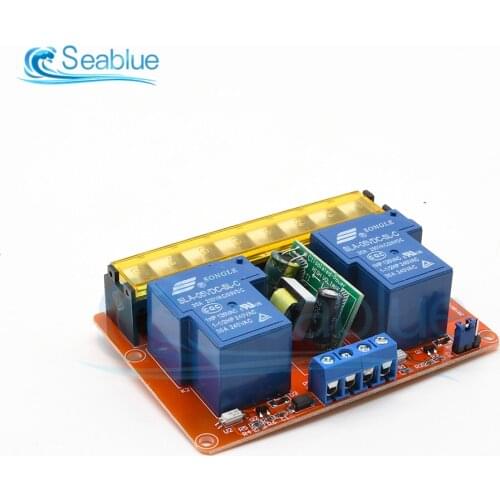 30A 2 Channel Relay Module High-low Level Trigger Control Relay Module Relay Switch Board DC 5V/AC 100V-250V 110V 220V