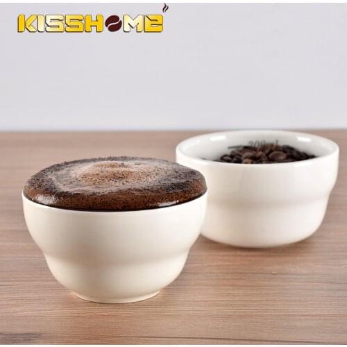 Espresso Coffee Cupping Cup 200ml Ceramics Measuring Bowl Coffee Competition Baking/Cooking/Dry Ingredients/Liquid Accessories