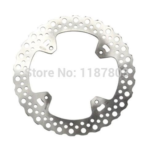 Chrome Racing Rear Brake Disc Rotor Motorcycle For Honda CR E CR R 125 250 CRF X 450 CRE F CRE X Custom