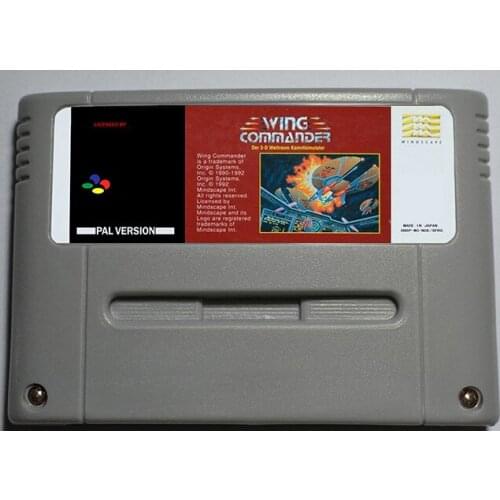 Wing Commander - Action Game Cartridge EUR Version 16 bit 46 pin
