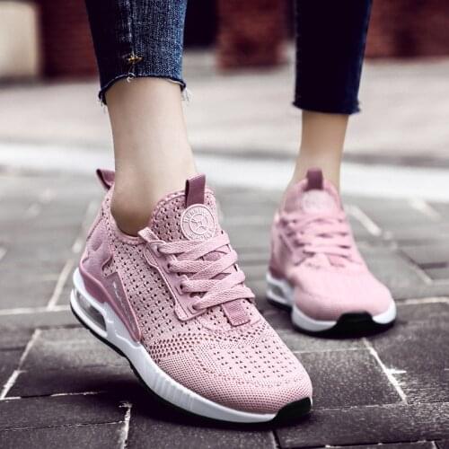 Women Super Light Running Shoes Women Air Cuhsion Mesh Breathable Sneakers Men Jogging Sport Shoes Couple Size 43 Women Shoes