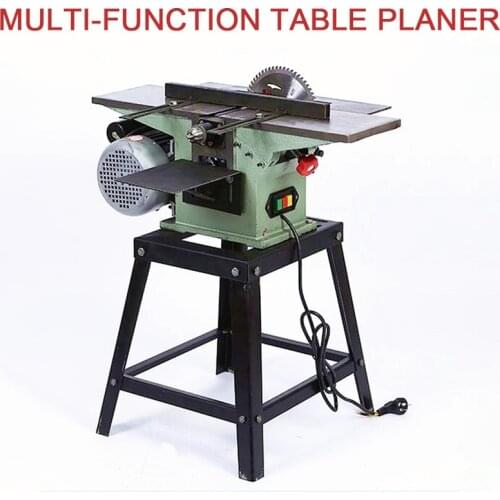 Multi function electric woodworking machine tool planer table saw plate machine planing Planing Cutting drilling 3 in 1 planer