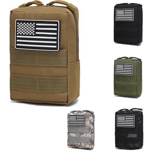2021New Outdoor Sports Bag Portable Tactical Multifunctional Chest Bag Waist Bag MOLLE Accessory Tool Small Hanging Bag Climbing