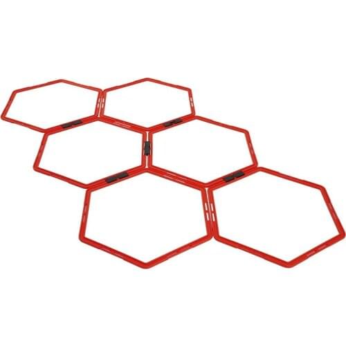 New-Hexagonal Ladder Set Agility Ladder Hexagonal Speed Agility Training for Fitness Equipment Sport Workout Home Gym