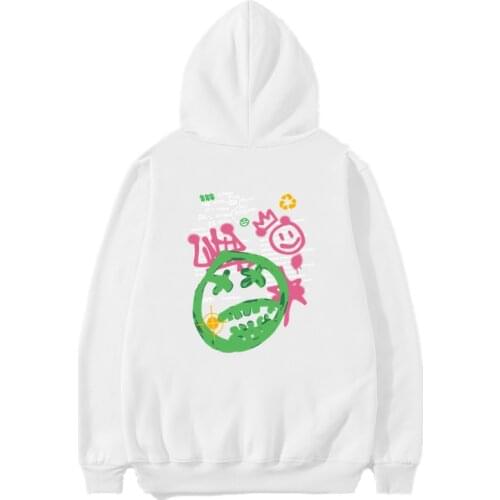 Autumn Harajuku graffiti hoodie Sweatshirt Men Women hiphop pullover hoodie streetwear casual fashion clothes fashionable Hoodie