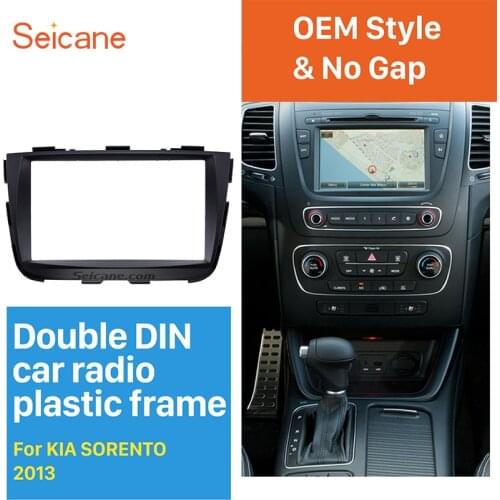 Seicane 2Din Car Radio Installation Panel Stereo Fascia for KIA SORENTO Audio Dash Plate Trim Bezel 173*98/178*100/178*102mm