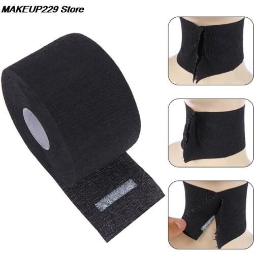 Neck Ruffle Roll Paper Disposable Muffler Paper Hair Cutting Accessory Professional Collar Covering Hairdressing Tools Salon Use