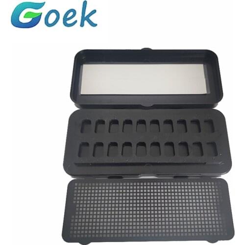 Dental All Ceramic Veneer Box Pretreatment Patch Tooth Box Portable Simple Arrangement Square With Numbers GOEK