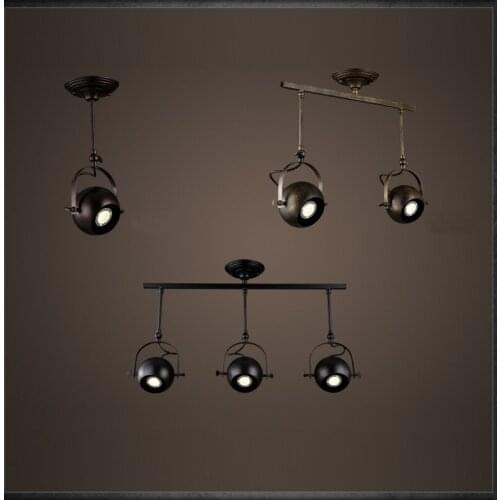 Showcase Black LED track light Luminaria bar exhibition room led iron ceiling picture light Exclusive store advertise spotlight