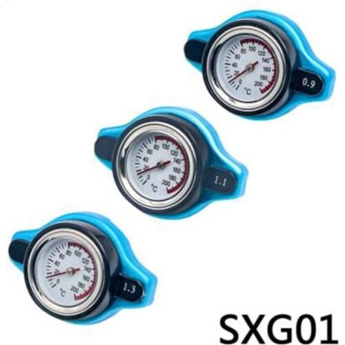 Universal D1 Spec Water Temperature Meter With Utility Safe Car Thermostatic Radiator Cap Tank Cover